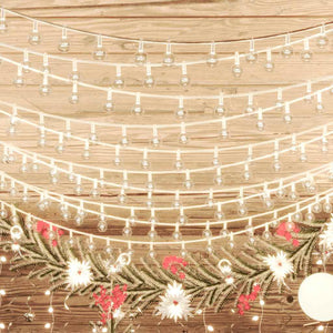 vidaXL Sphere String Lights 40 m 400 LED Warm White 8 Functions