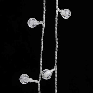 vidaXL Sphere String Lights 40 m 400 LED Warm White 8 Functions