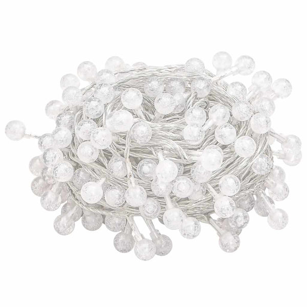 vidaXL Sphere String Lights 40 m 400 LED Warm White 8 Functions
