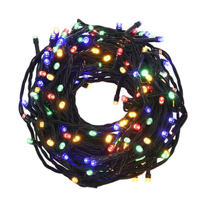 vidaXL 40m 400 LED Multicolored String Lights with 8 Lighting Effects