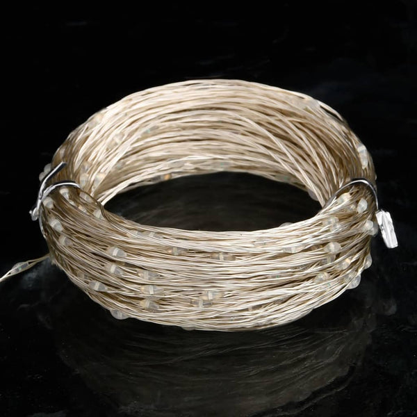 vidaXL LED String Lights 40 m 400 LED Blue 8 Functions
