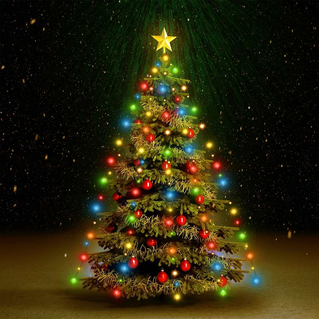 vidaXL Christmas Tree Net Lights with 150 LEDs Multicolour 150 cm