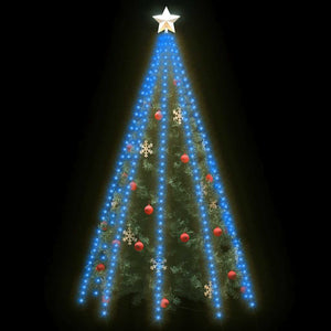 vidaXL Christmas Tree Net Lights with 400 Blue LEDs 400 cm