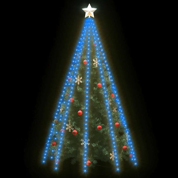 vidaXL Christmas Tree Net Lights with 400 Blue LEDs 400 cm