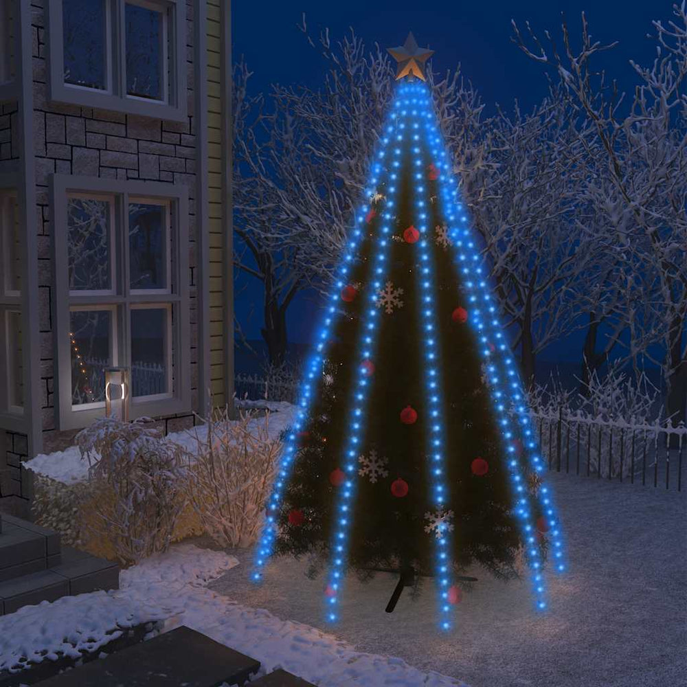 vidaXL Christmas Tree Net Lights with 400 Blue LEDs 400 cm