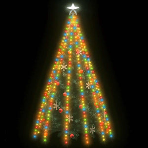 vidaXL Christmas Tree Lighting 500 LEDs Multicolored 500 cm