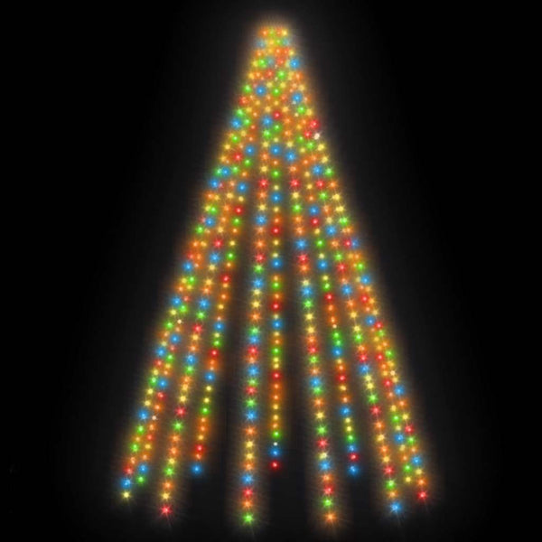 vidaXL Christmas Tree Lighting 500 LEDs Multicolored 500 cm