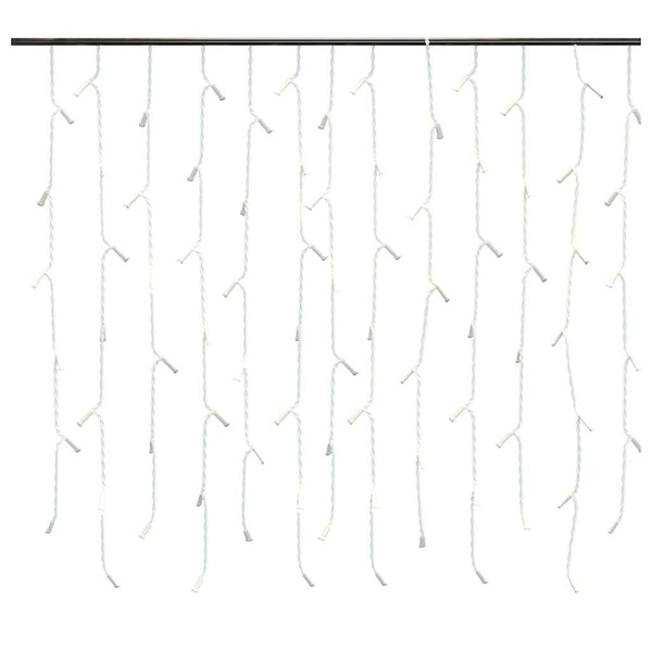 vidaXL Icicle Light Curtain LED 10 m 400 LED Multicolour 8 Functions