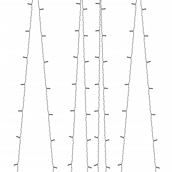 vidaXL Solar String Lights 2 pcs. 2x200 LED Blue Indoor Outdoor