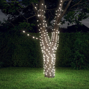 vidaXL Solar String Lights 5 pcs. 5x200 LED Cold White Indoor Outdoor