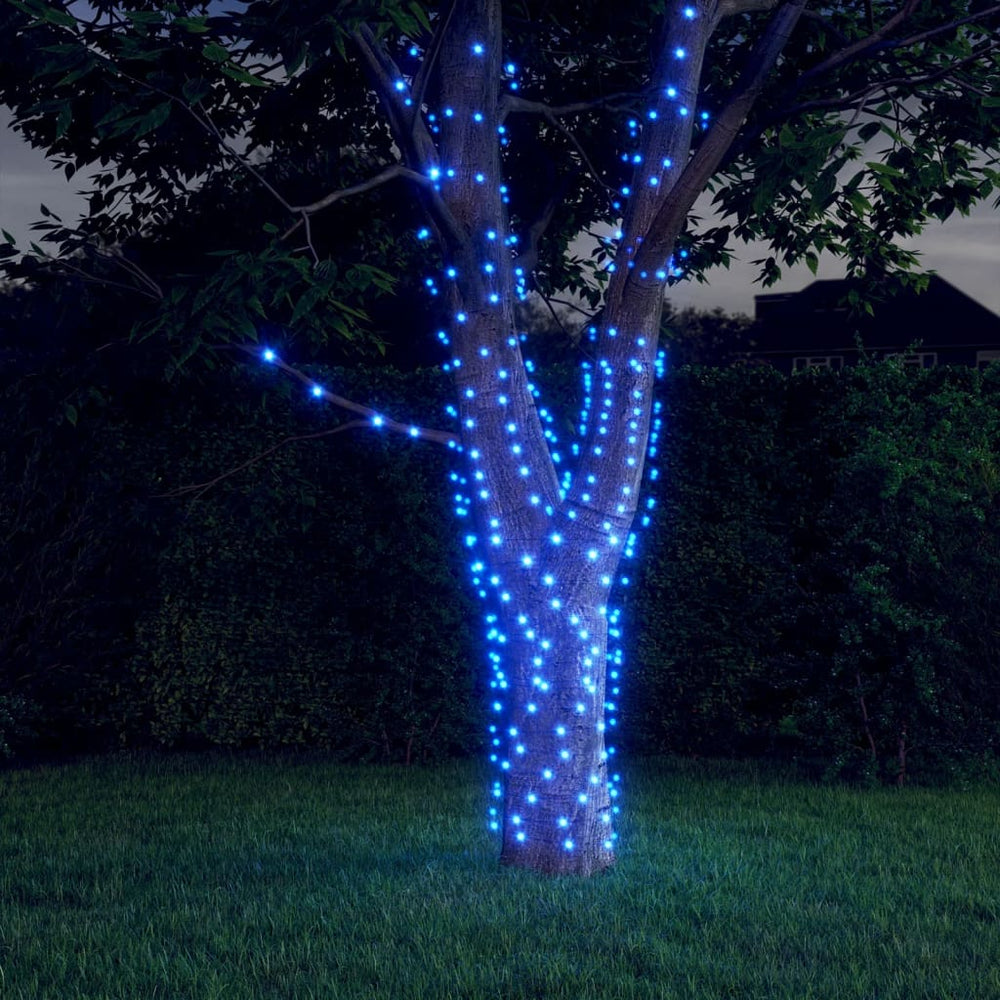 vidaXL Solar String Lights 5 pcs. 5x200 LED Blue Indoor Outdoor