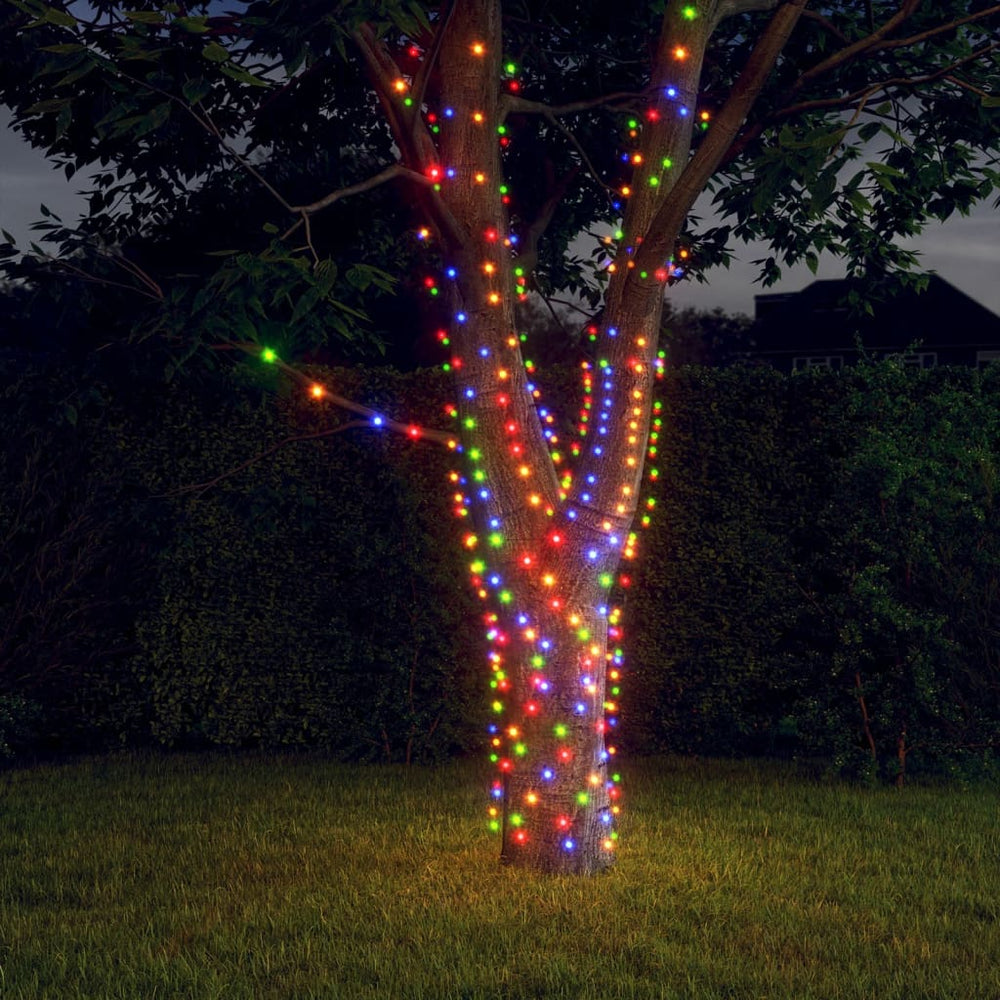vidaXL Solar String Lights 5 pcs. 5x200 LED Multicolor Indoor Outdoor