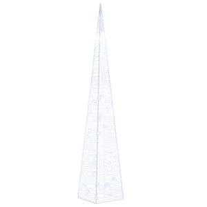 vidaXL LED Light Cone Acrylic Decoration 60 cm Blue