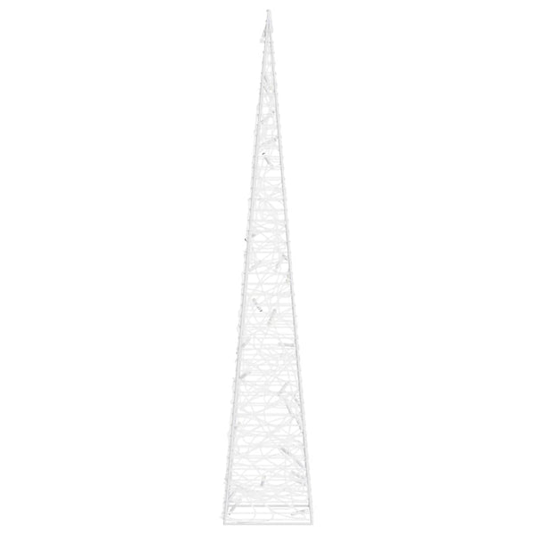 vidaXL LED Light Cone Acrylic Decoration 60 cm Blue