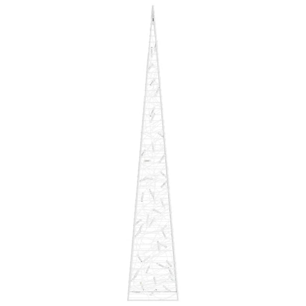 vidaXL LED Acrylic Cone Decoration Multicolored 90 cm