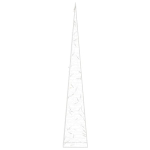 vidaXL LED Acrylic Cone Decoration Multicolored 90 cm