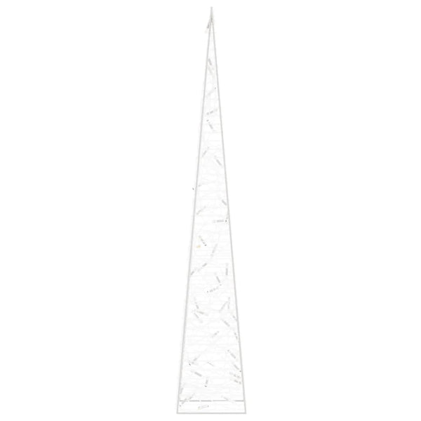 vidaXL LED Acrylic Cone Decoration Multicolored 90 cm