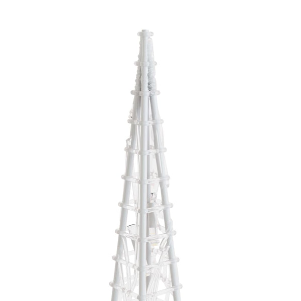 vidaXL LED Light Cone Set Acrylic Decoration Blue 30/45/60 cm