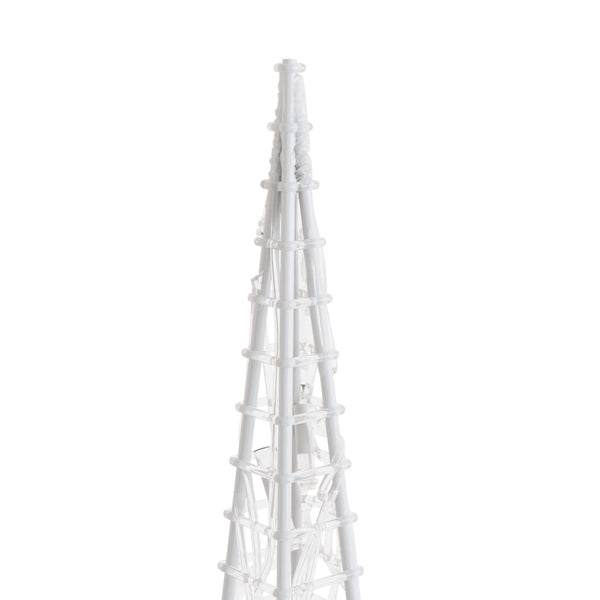 vidaXL LED Light Cone Set Acrylic Decoration Blue 60/90/120cm
