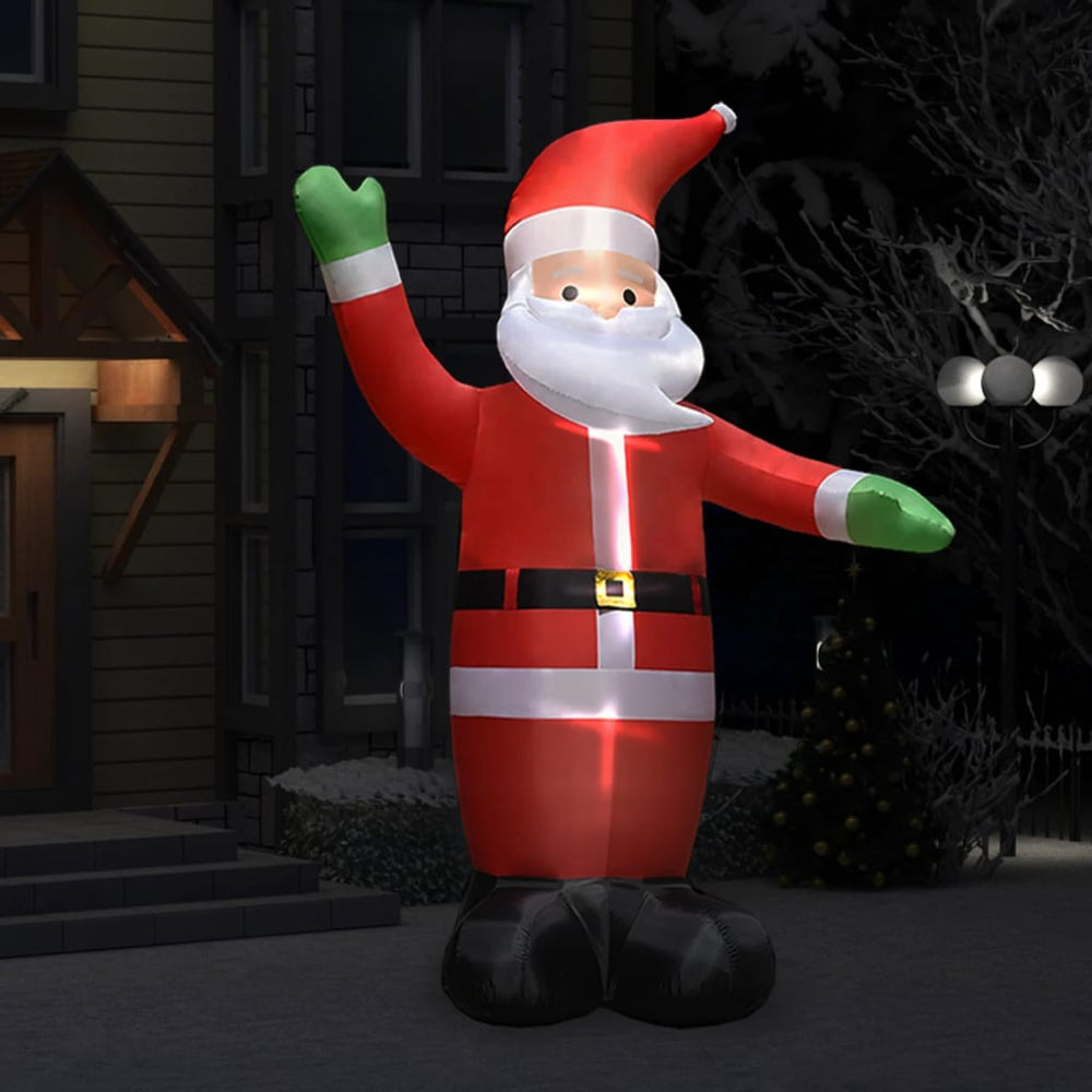 LED Weihnachtsmann Aufblasbar 3 m