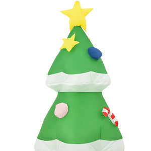 vidaXL LED Christmas Tree Christmas Decoration Indoor Outdoor 240 cm