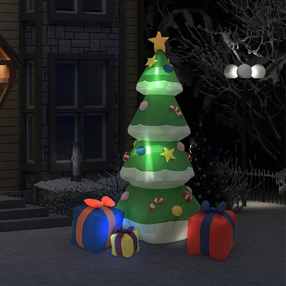 vidaXL LED Christmas Tree Christmas Decoration Indoor Outdoor 240 cm
