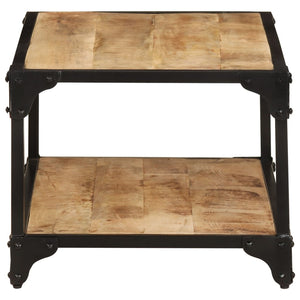 vidaXL Coffee Table 90x45x35 cm Rough Solid Mango Wood