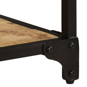 vidaXL Coffee Table 90x45x35 cm Rough Solid Mango Wood