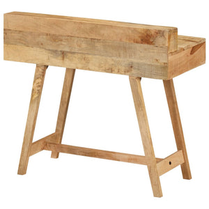 vidaXL Desk 100x45x90 cm Rough Solid Mango Wood