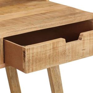 vidaXL Desk 100x45x90 cm Rough Solid Mango Wood