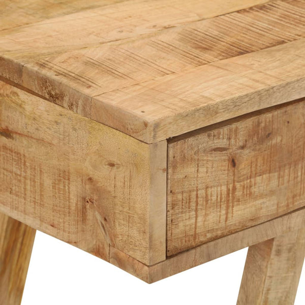 vidaXL Desk 100x45x90 cm Rough Solid Mango Wood