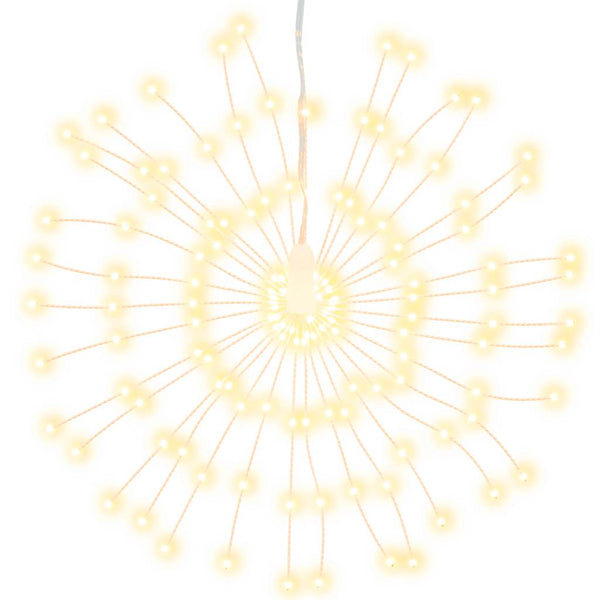 vidaXL Firework Lights 4 pcs. Christmas Decoration Warm White 20 cm 560 LEDs