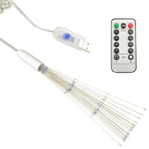 vidaXL Fireworks Light Blue 20 cm 140 LEDs