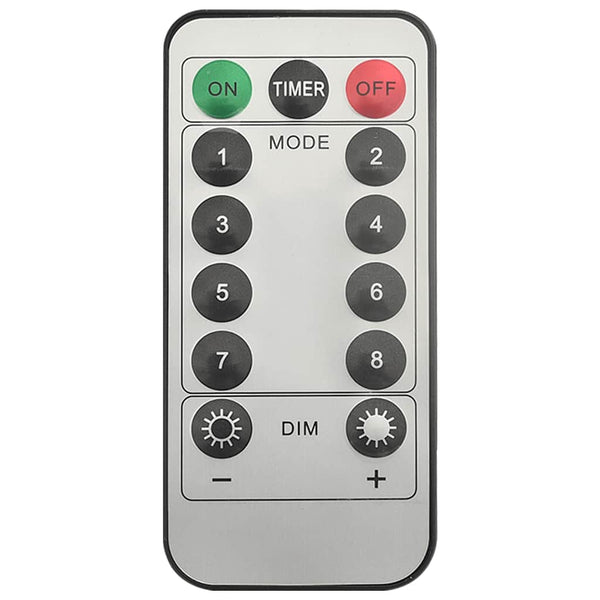 vidaXL 40-piece Icicle Light Chain Warm White Acrylic Remote Control