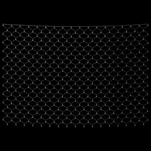 vidaXL LED Net Light Cool White 3x3 m 306 LEDs Indoor Outdoor