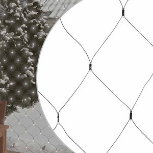 vidaXL LED Net Light Cool White 3x3 m 306 LEDs Indoor Outdoor