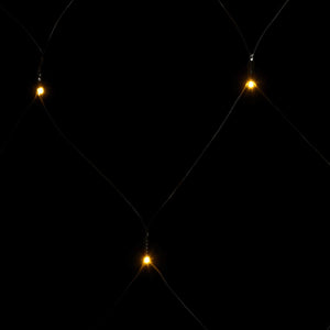 vidaXL Christmas Net Lights 4x4 m 544 LED Warm White Indoor Outdoor