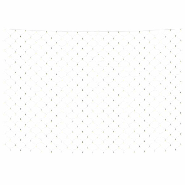 vidaXL Christmas Net Lights 4x4 m 544 LED Warm White Indoor Outdoor