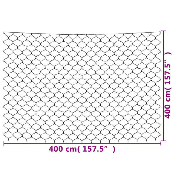 vidaXL Christmas Net Lights 4x4 m 544 LED Warm White Indoor Outdoor