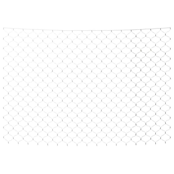 vidaXL Christmas Net Lights 4x4 m 544 LED Cold White Indoor Outdoor