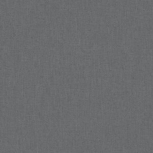 vidaXL Baby Playpen with Mattress Dark Grey Linen Fabric