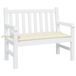 vidaXL Garden Bench Cushion Cream 110x50x7 cm Oxford Fabric
