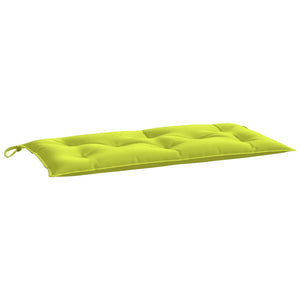 vidaXL Garden Bench Cushion Light Green 110x50x7 cm Oxford Fabric