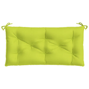 vidaXL Garden Bench Cushion Light Green 110x50x7 cm Oxford Fabric