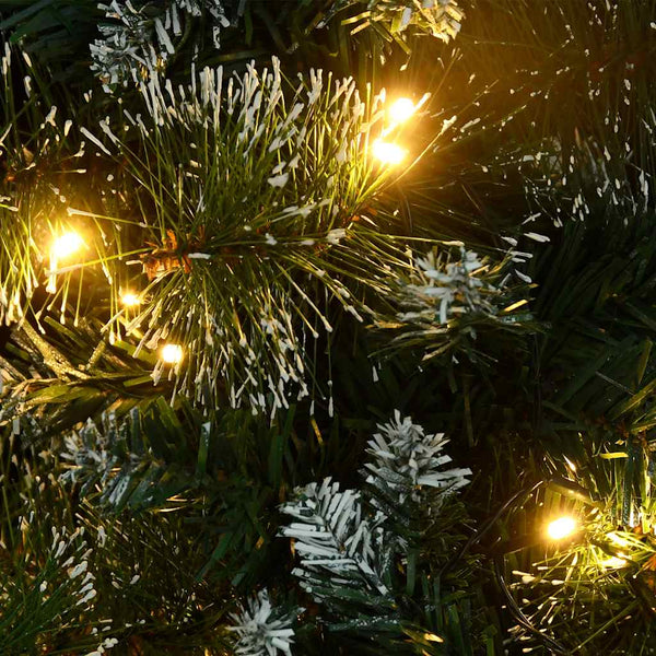 vidaXL Artificial Christmas Tree with Lights & Stand Green 60 cm