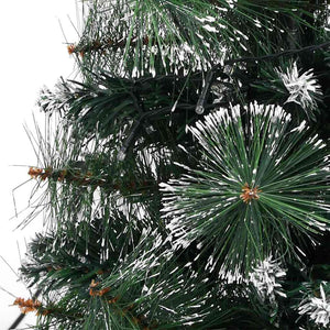 vidaXL Artificial Christmas Tree with Lights & Stand Green 60 cm