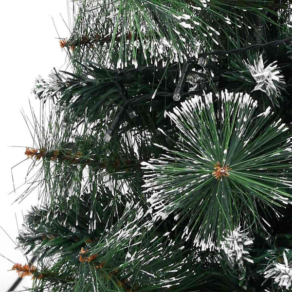 vidaXL Artificial Christmas Tree with Lights & Stand Green 60 cm