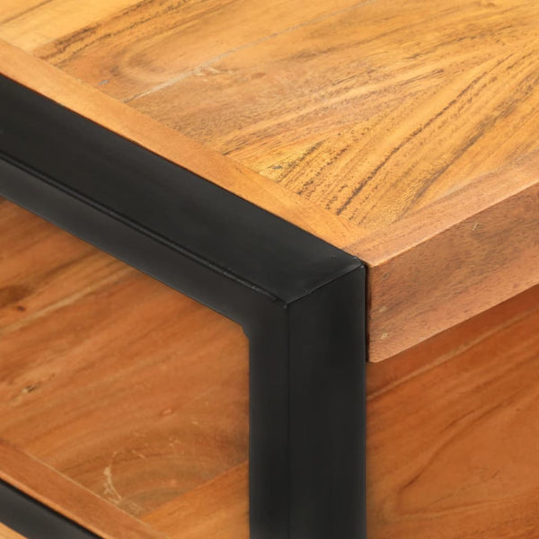 vidaXL Coffee Table 120x60x40 cm Solid Acacia Wood