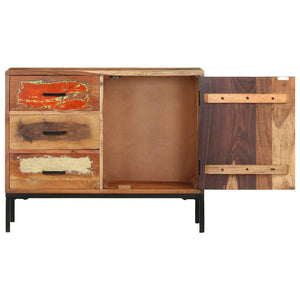 Massives Altholz Sideboard, 88 cm