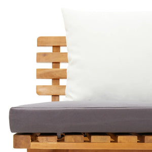 vidaXL Garden Daybed 200x65 cm Solid Acacia Wood